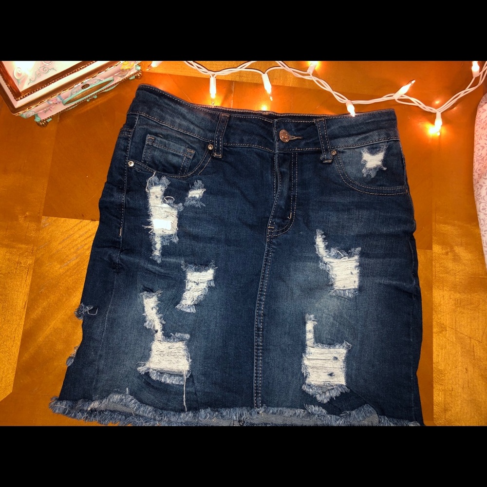 Denim skirt